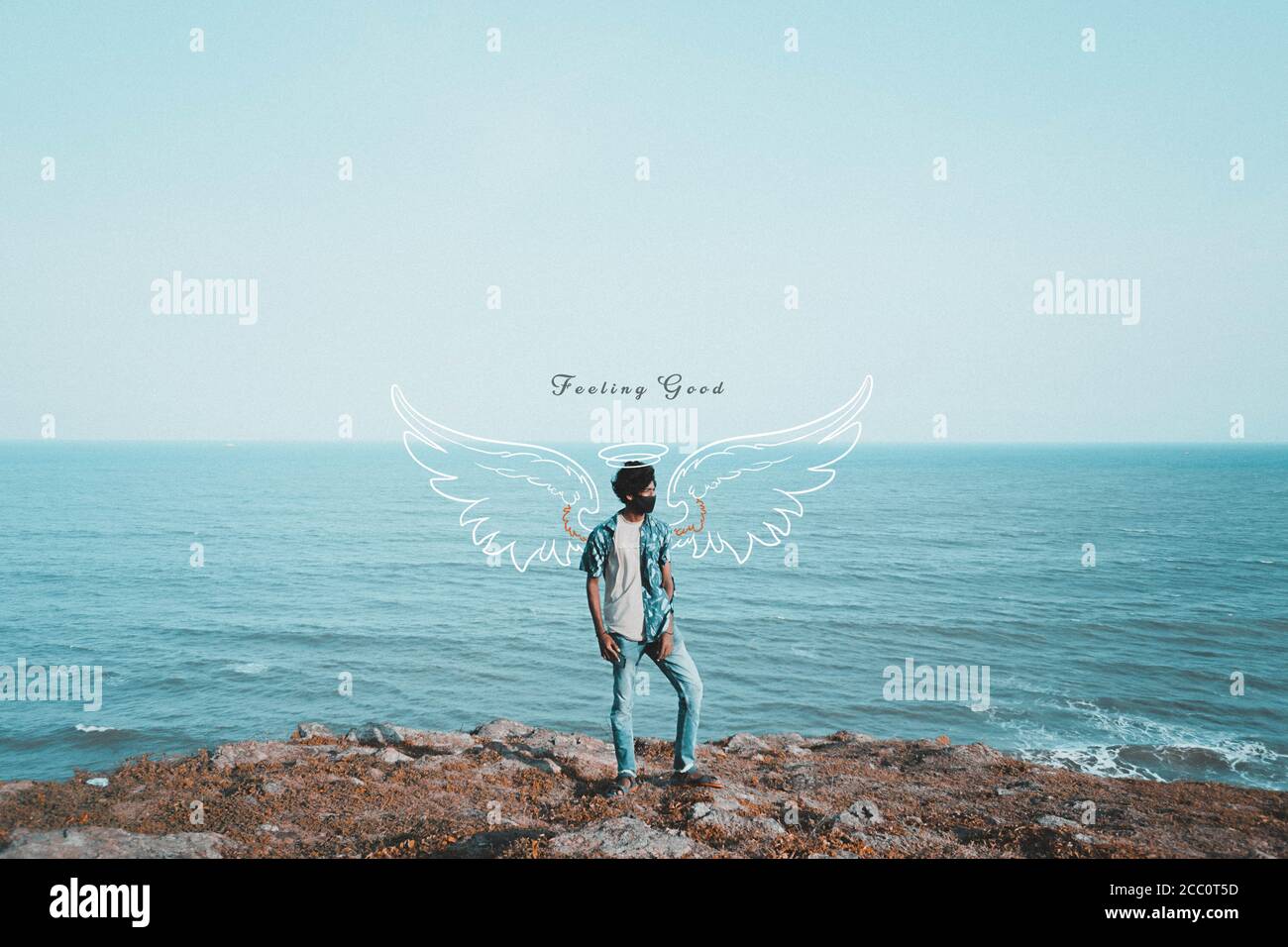 VISAKHAPATNAM, INDIEN - 18. Jul 2020: Wie die Zukunft aussieht Stockfoto