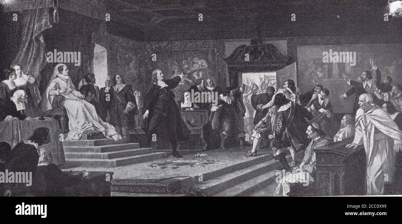 Bundeskanzler Wilhelm Biener am Landtag, in Innsbruck Stockfoto