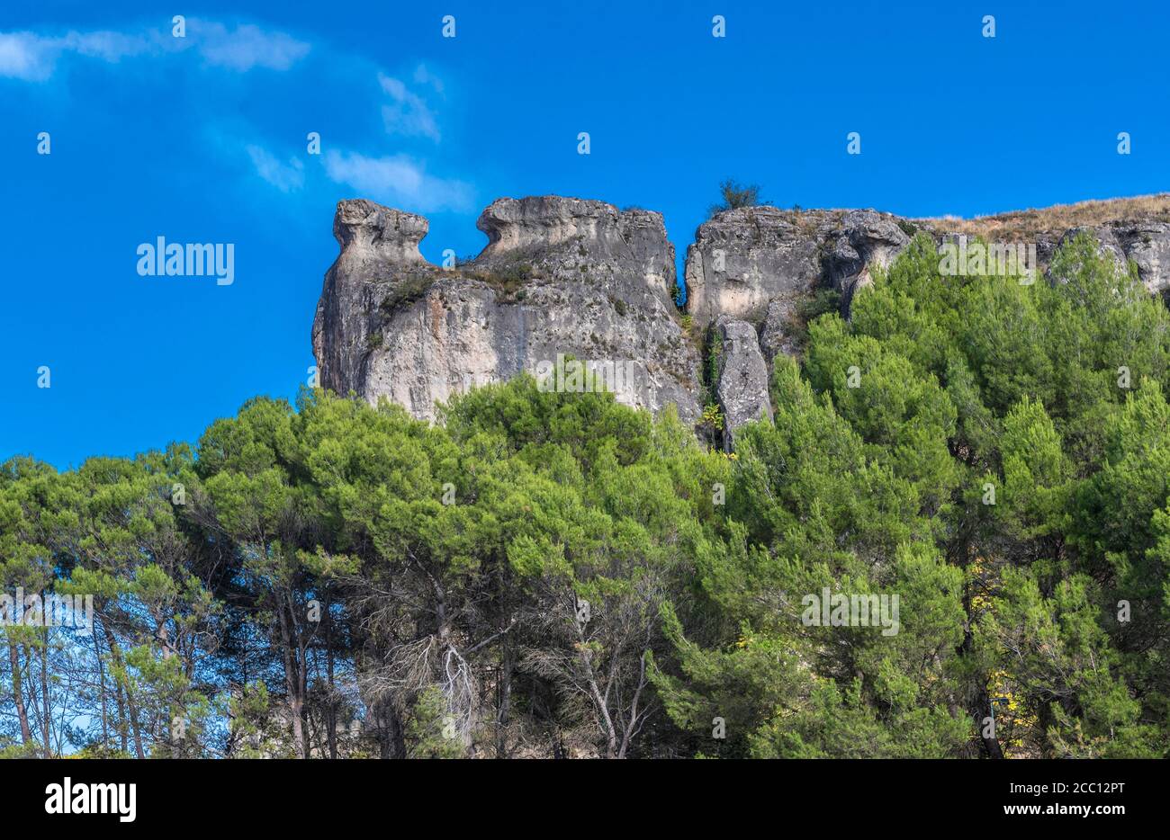Spanien, autonome Gemeinschaft Kastilien - La Mancha, Provinz Cuenca, Cuenca Mountains Stockfoto