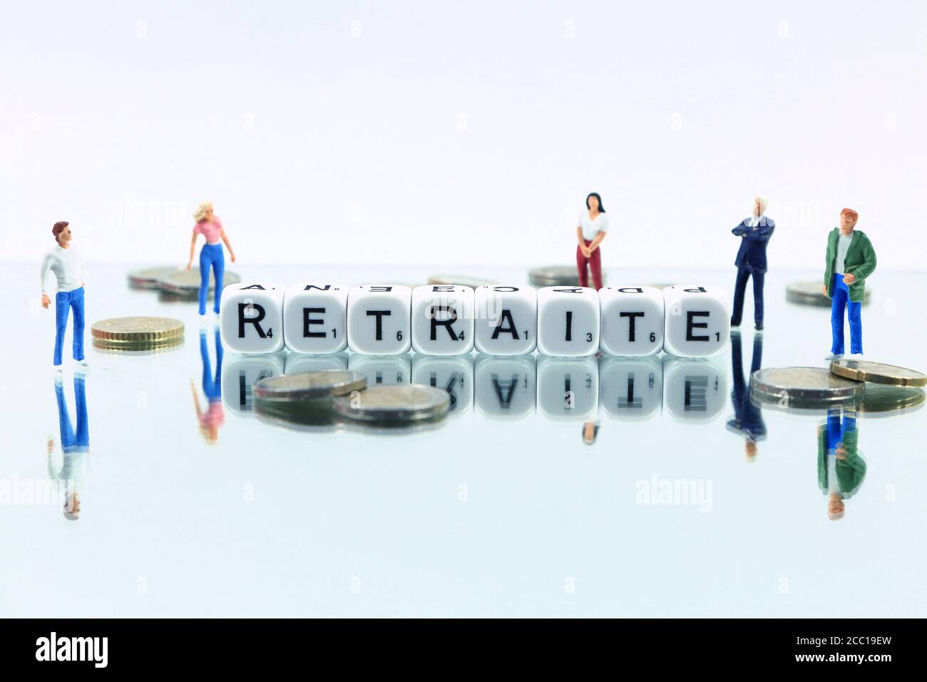 Ruhestand Stockfoto