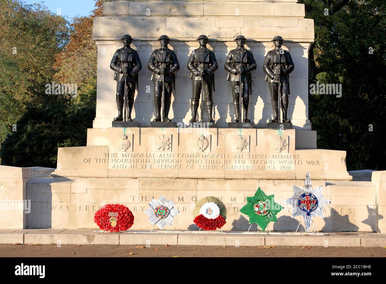 England, London, Saint James's Park, Guards Memorial Stockfoto