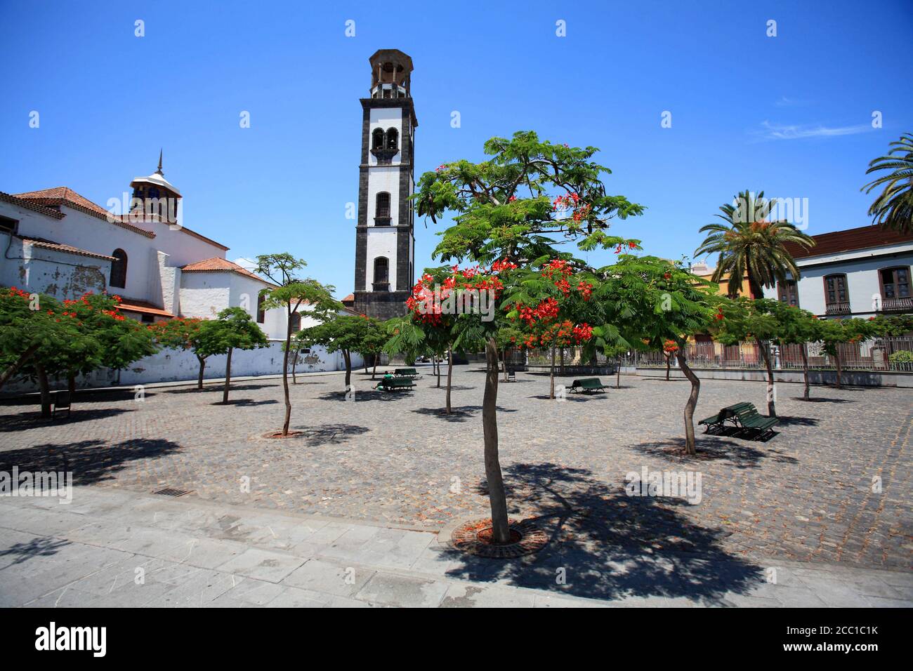 Spanien, Kanarische Inseln, Teneriffa, Santa Cruz, Iglesia la Conception Stockfoto