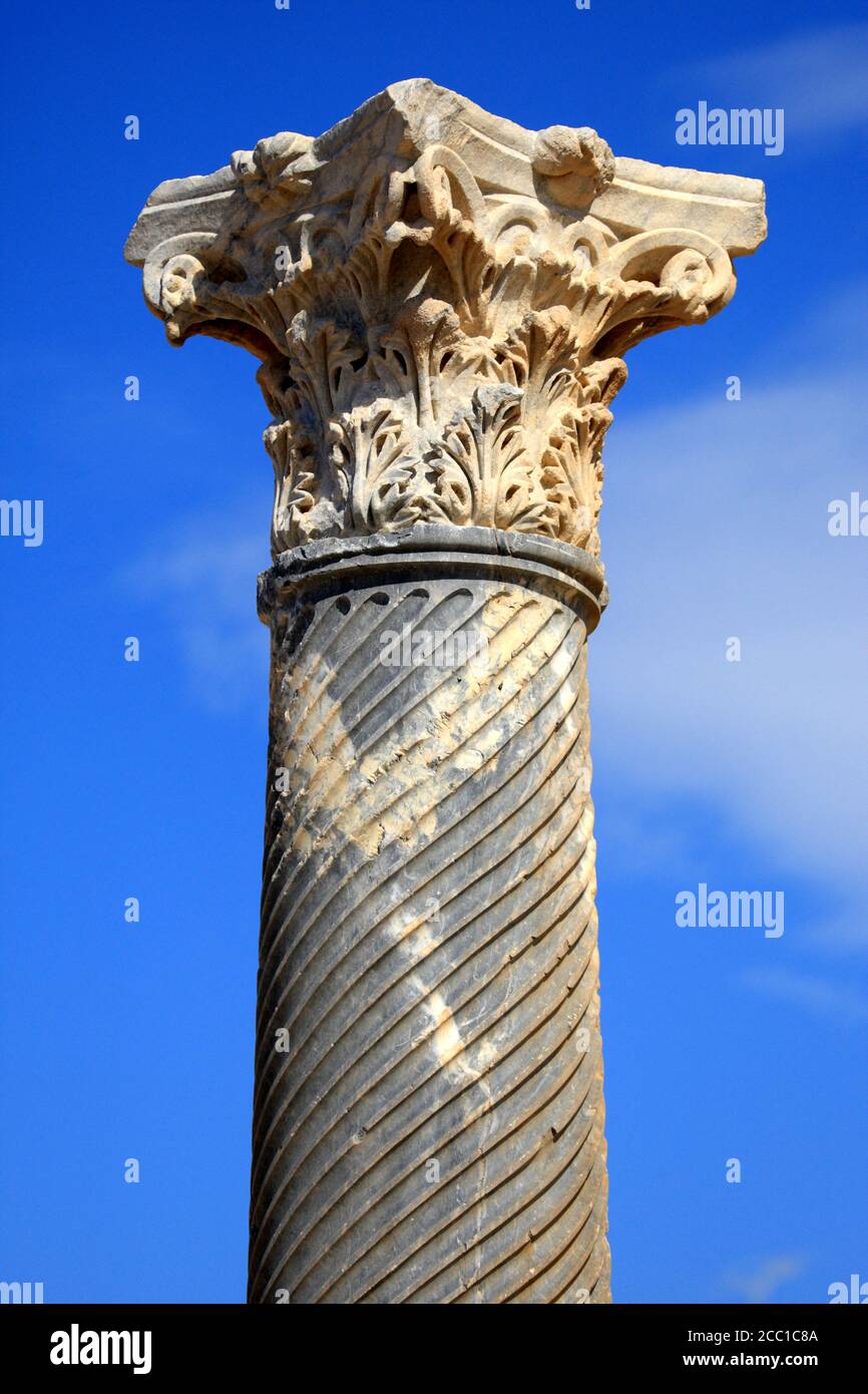 Zypern, Kourion archaelogische Website Stockfoto