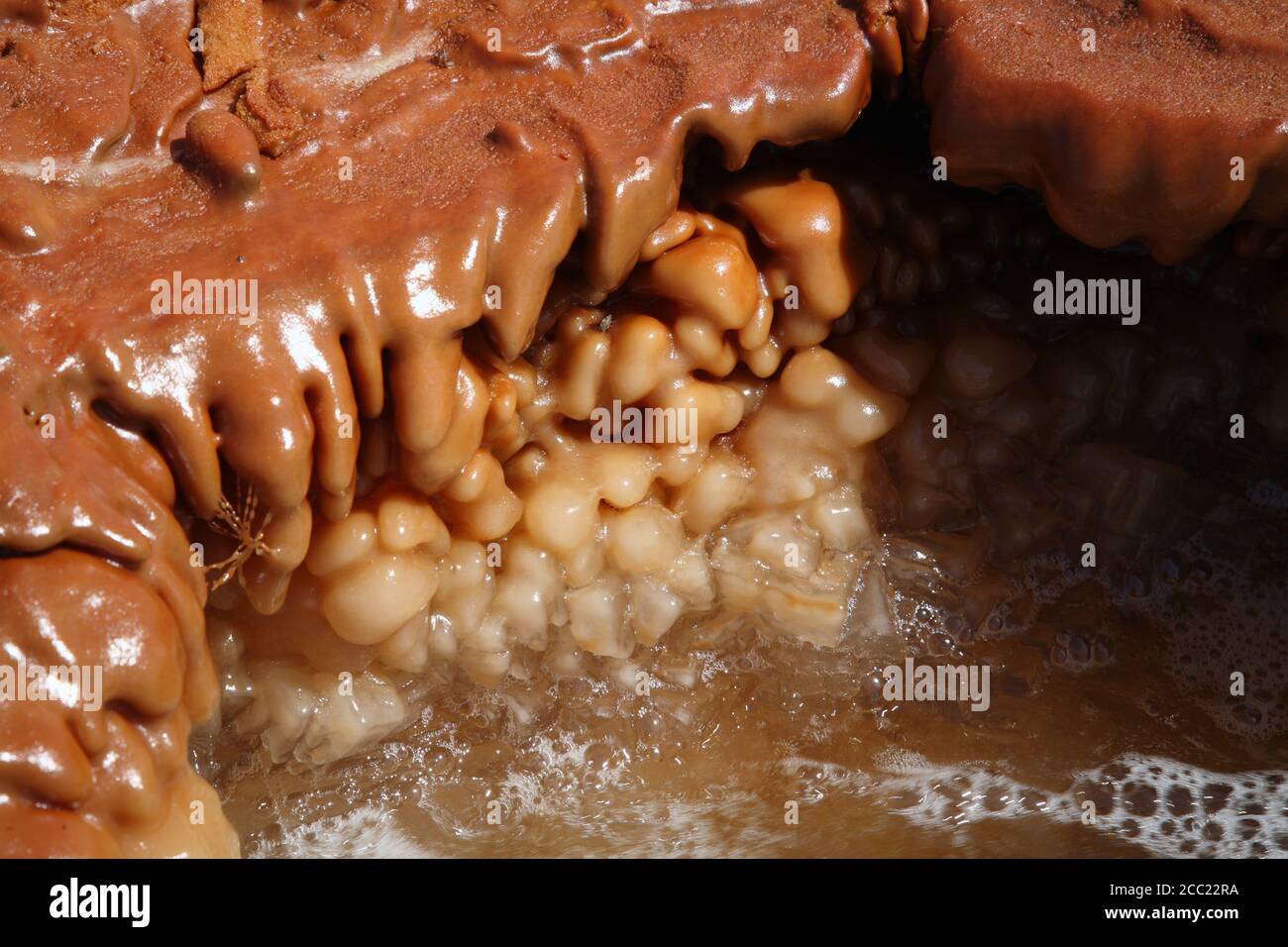 Äthiopien, Danakil Wüste, Lake Assal, Salzsee Stockfoto