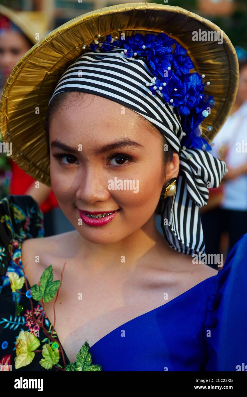 Philippinen, Insel Luzon, Manila, Santo Nino Prozession. Stockfoto