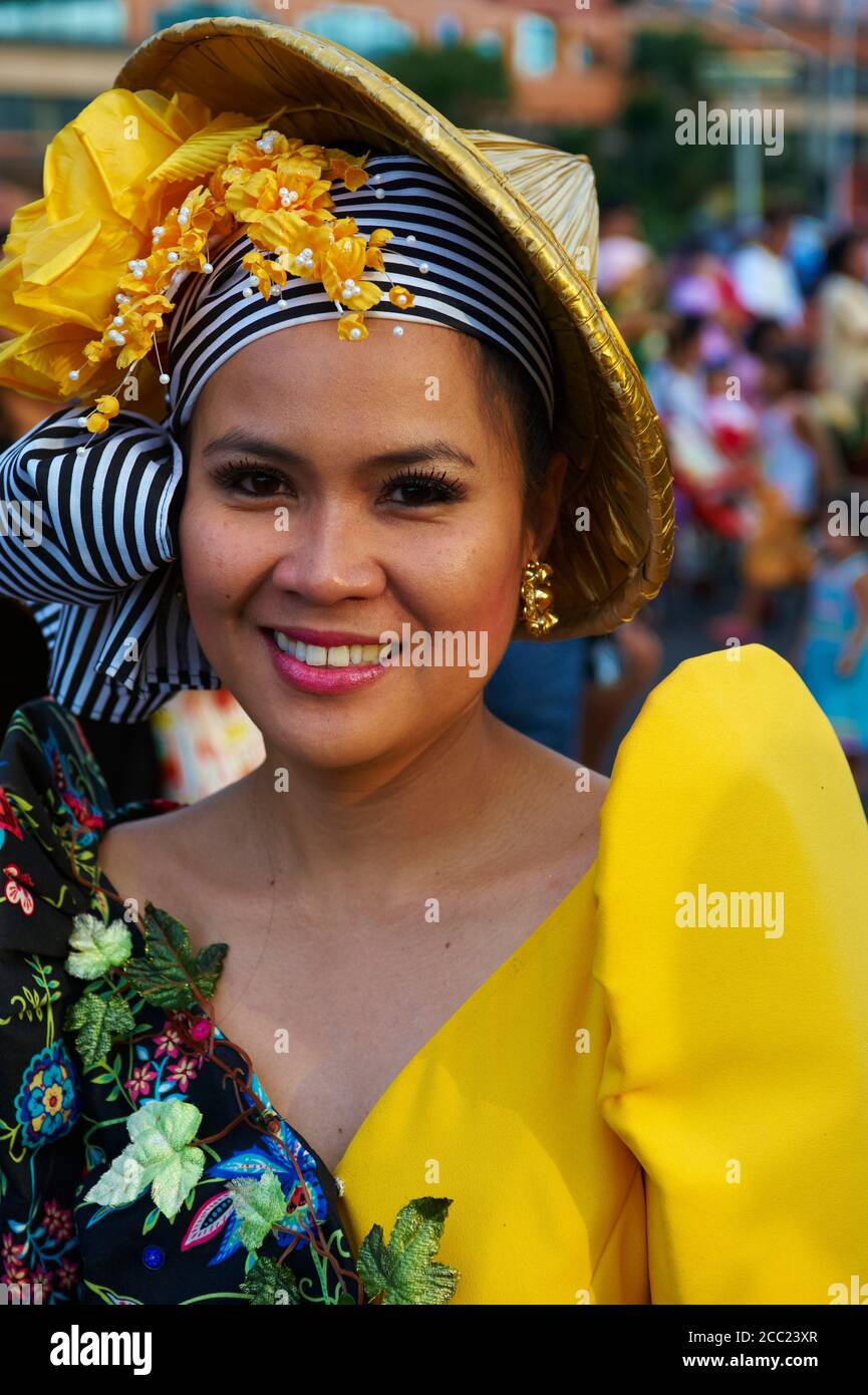 Philippinen, Insel Luzon, Manila, Santo Nino Prozession. Stockfoto
