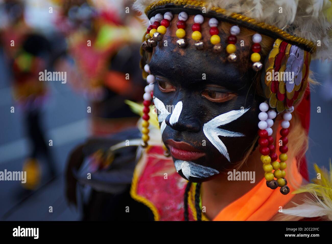 Philippinen, Insel Luzon, Manila, Santo Nino Prozession. Stockfoto