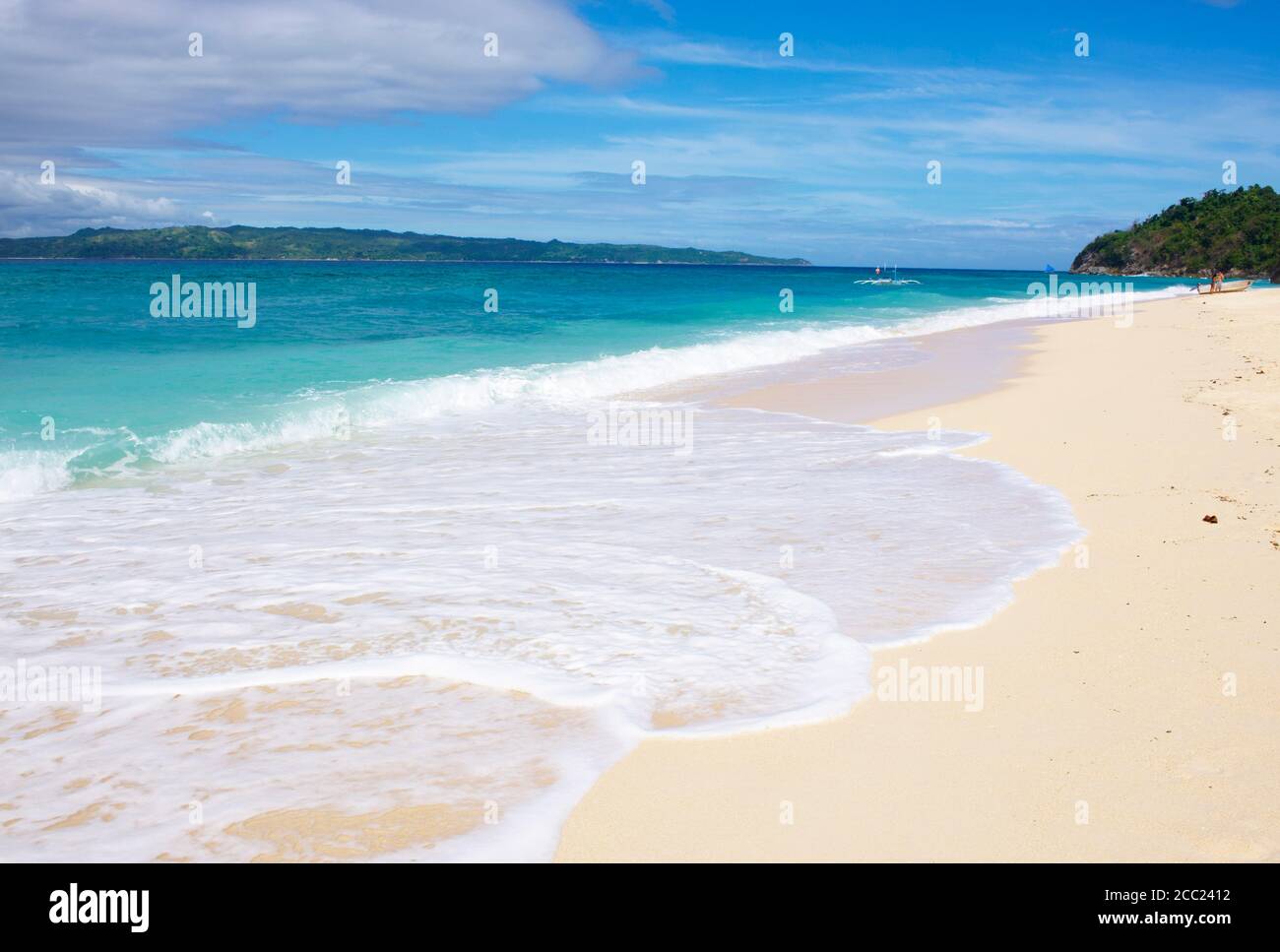Philippinen, Panay Gegend, Boracay Insel Stockfoto