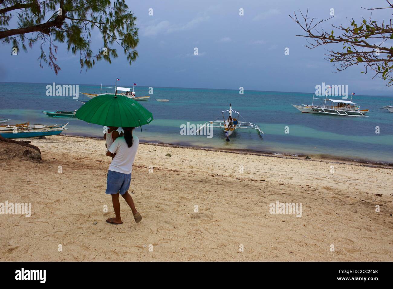 Philippinen, Visayas Inseln, Cebu, Malapscua Insel Stockfoto