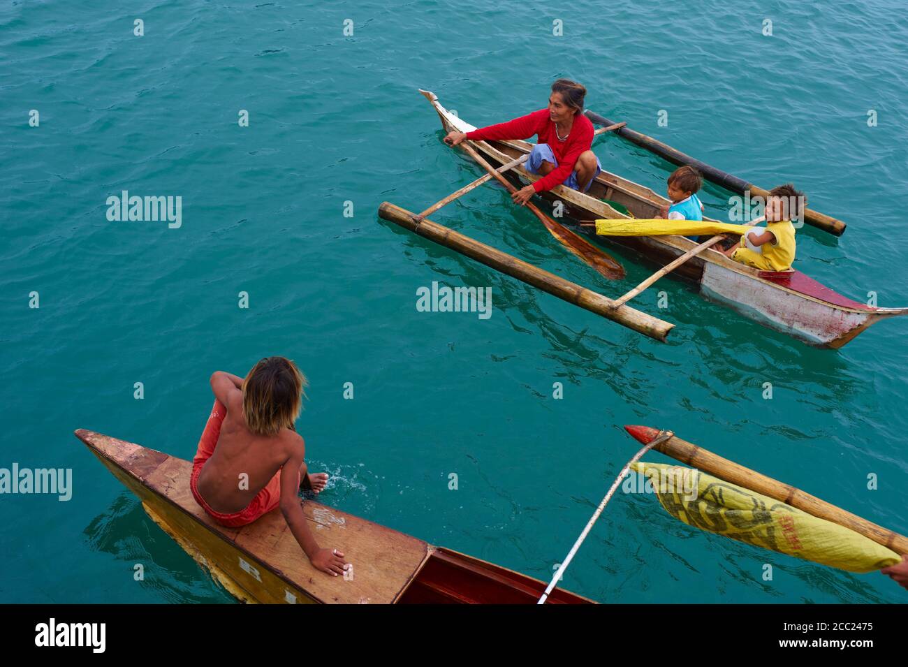 Philippinen, Archipel von Visayas, Port de Cebu. // Philippinen, Visayas Inseln, Cebu Hafen. Stockfoto