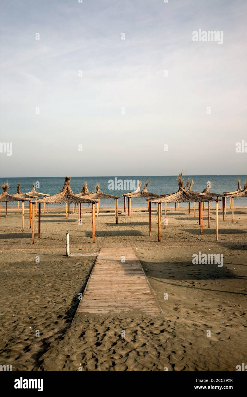 Bulgarien, Burgas, Ansicht des Schwarzen Meeres Stockfoto