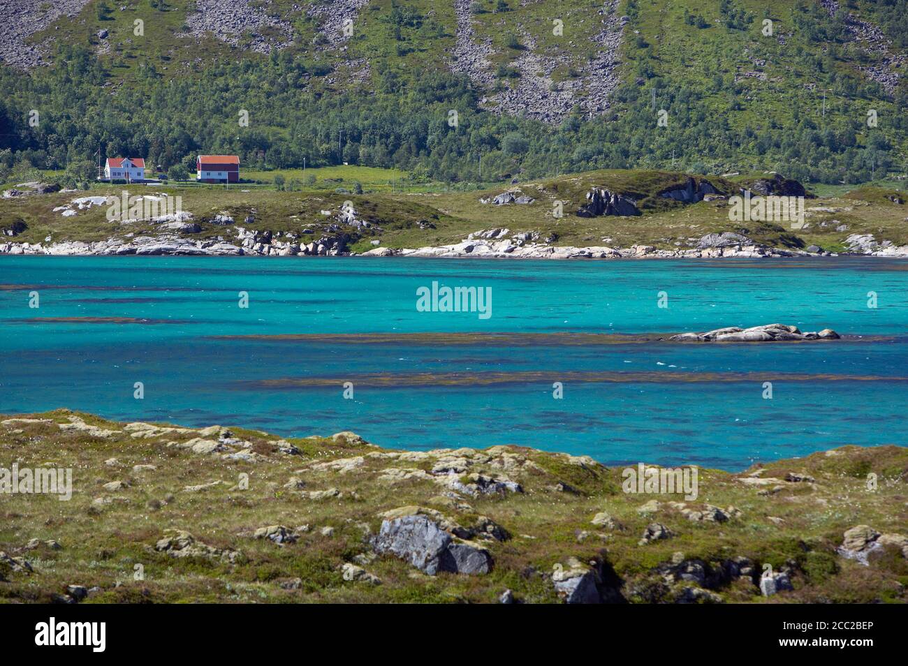 Norwegen, Lofoten, Austvagoya Stockfoto