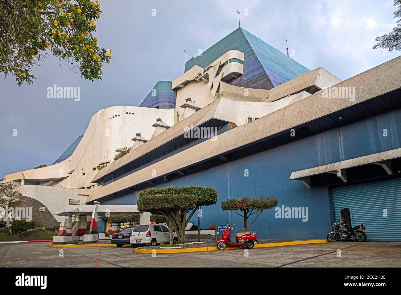 Teatro Miguel Angel Asturias / Teatro Nacional / Nationaltheater, Kulturzentrum in Guatemala-Stadt / Guate / Ciudad de Guatemala, Mittelamerika Stockfoto