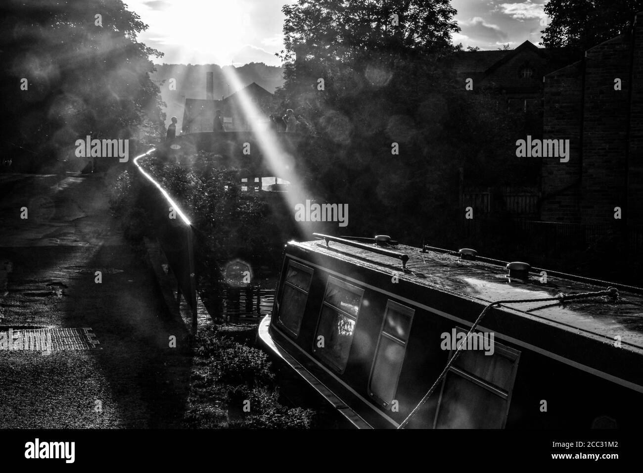 Hebden Bridge, Mill Town, Pennines, Calderdale, West Yorkshire Stockfoto