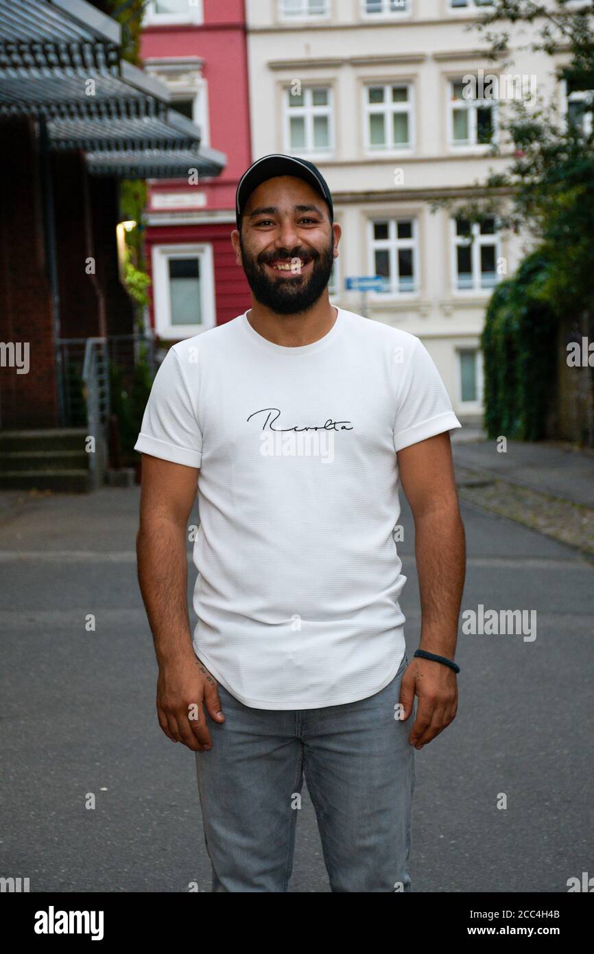 Darsteller Ibrahim Al-Khalil, Die Rüden, Zeise Kino, Hamburg, Altona, 17.08.2020 Stockfoto