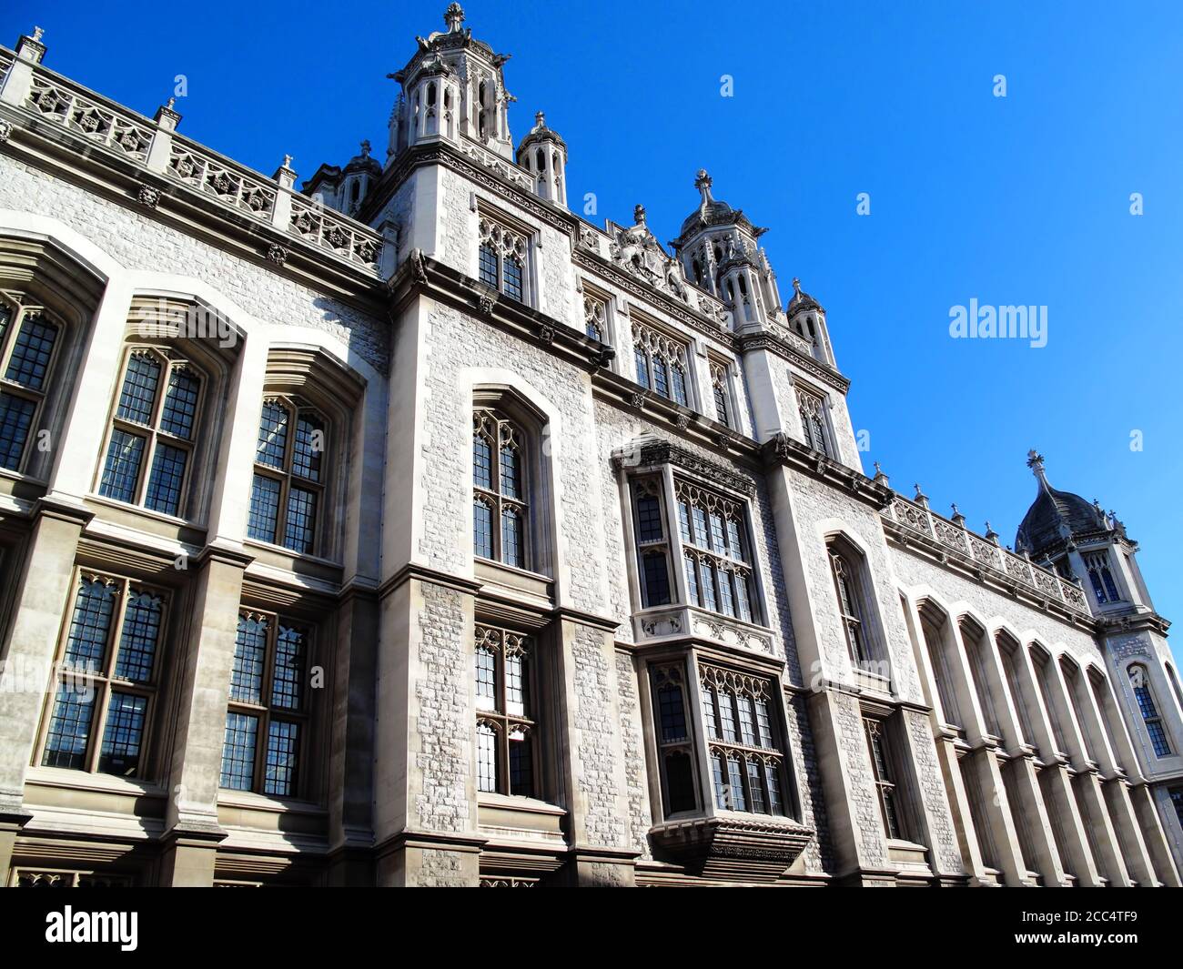 King's College University of London in Chancery Lane The Strand London England Großbritannien gegründet im Jahr 1829 und ist beliebt Tourismus Reiseziel Besucher la Stockfoto