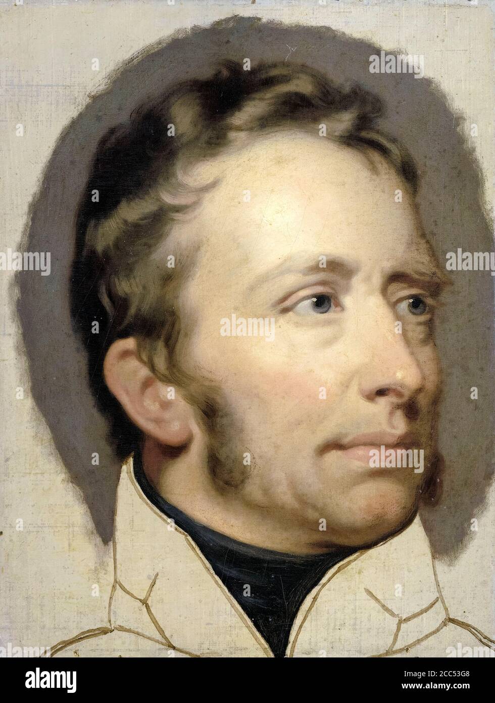 Wilhelm I. (1772-1843), König der Niederlande, unvollendetes Porträtgemälde von Charles Howard Hodges, 1815-1816 Stockfoto