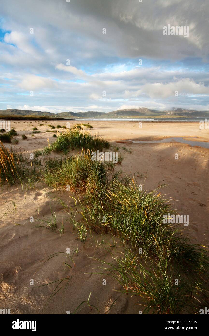 Trawmore Strand in der Nähe von Rossbeg, County Donegal Stockfoto