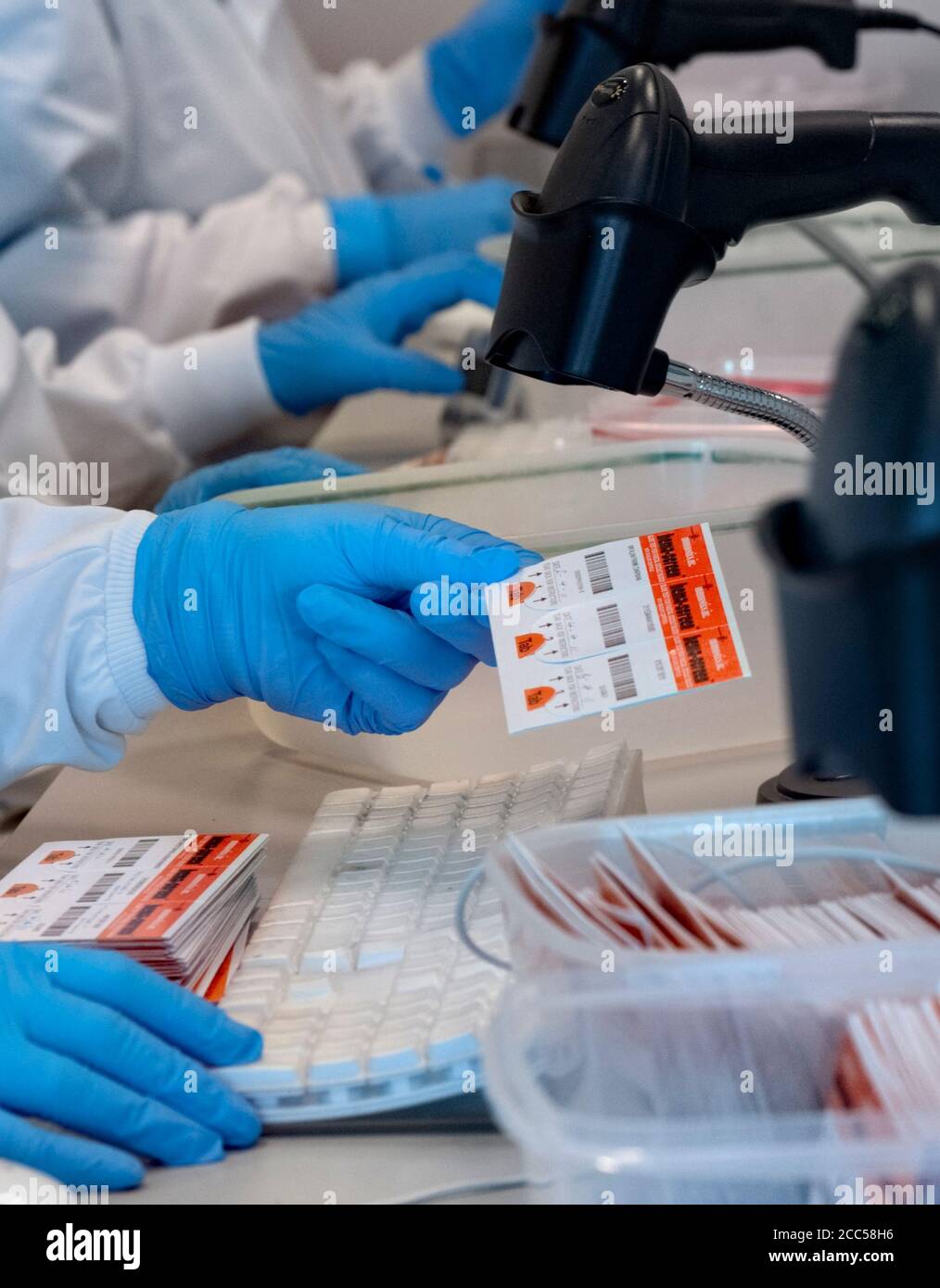 Darmkrebs Screening-Test Stockfoto