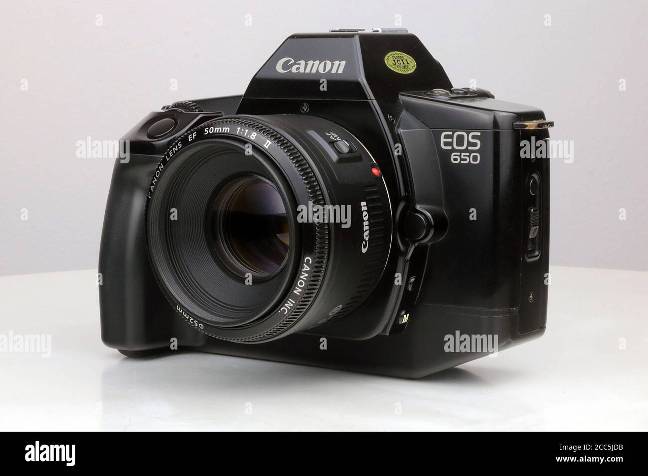 Canon EOS 650 slr 35-mm-Filmkamera Stockfoto