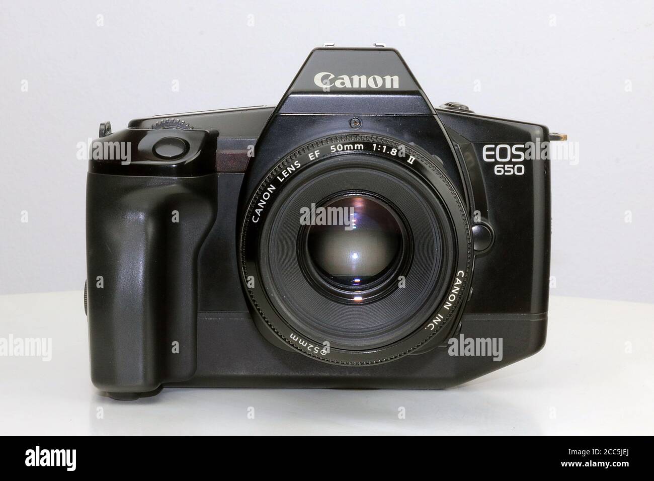 Canon EOS 650 slr 35-mm-Filmkamera Stockfoto