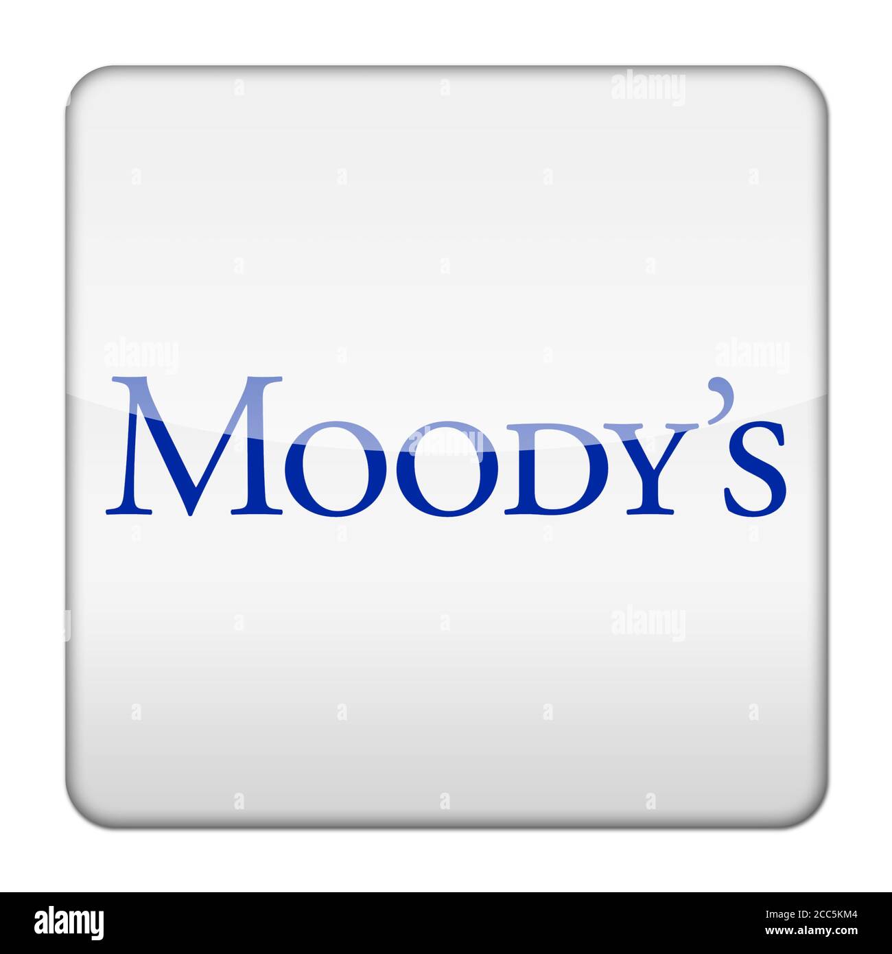 Moody's Logo Stockfoto