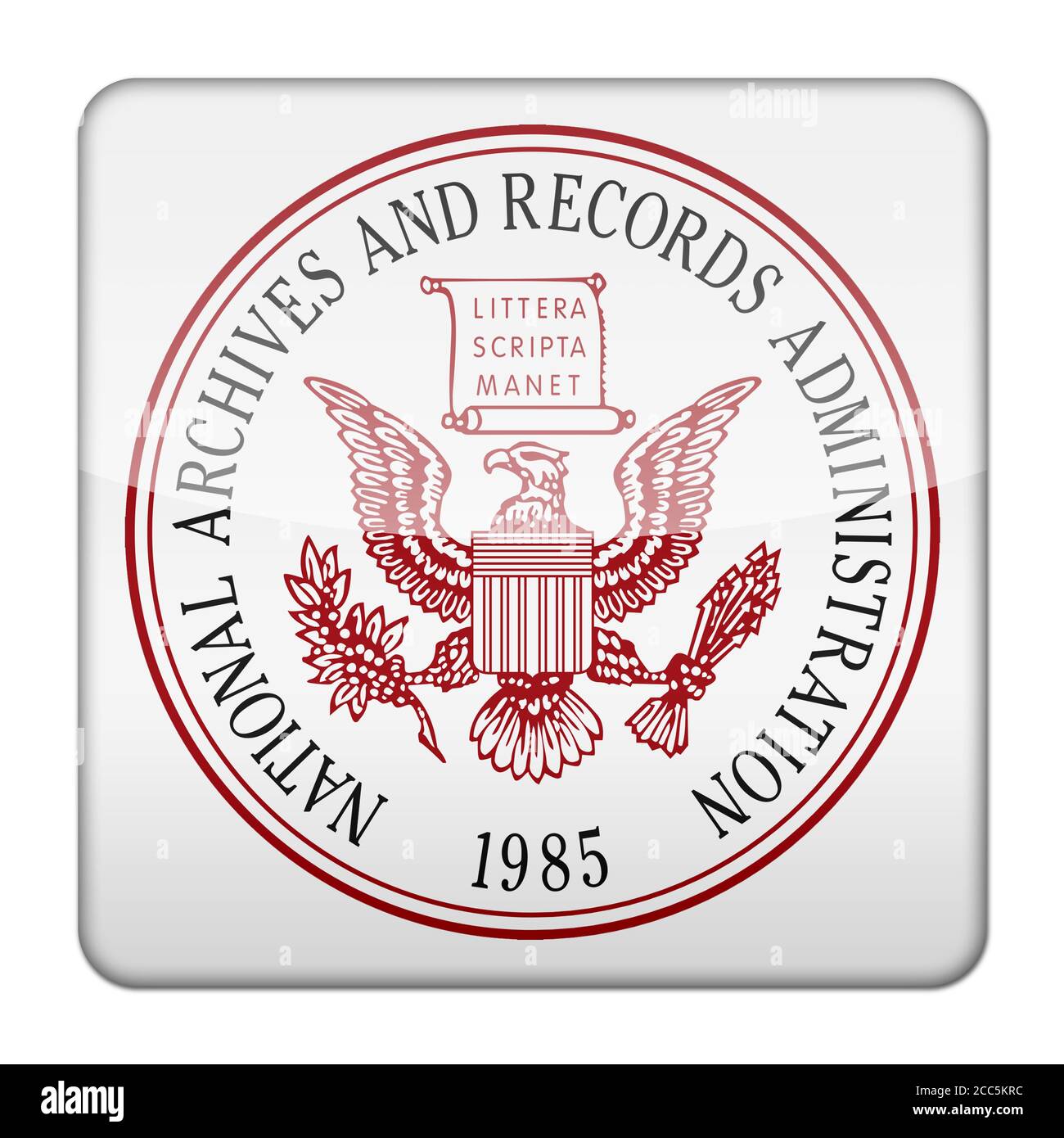 National Archives and Records Administration NARA Stockfoto