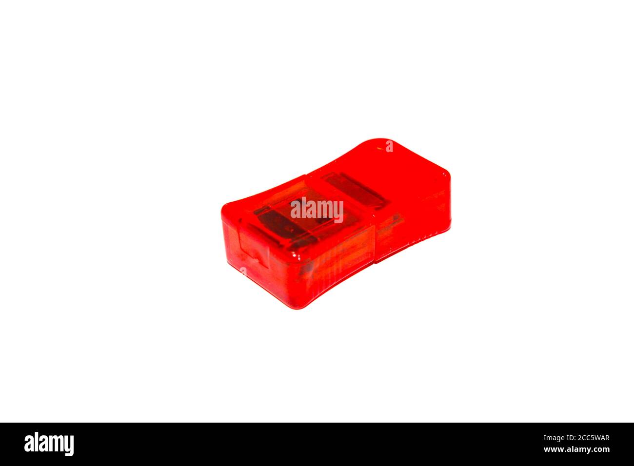 Ein Bild des USB-Stick auf weißem Hintergrund Stockfoto