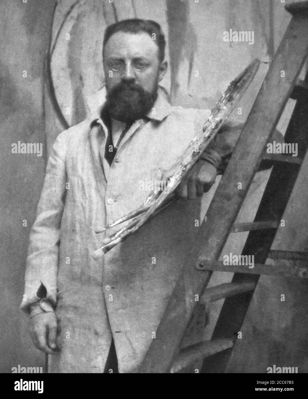 Henri Matisse. Porträt von Henri Émile Benoît Matisse (1869-1954) von Alvin Langdon Coburn, 1913 Stockfoto