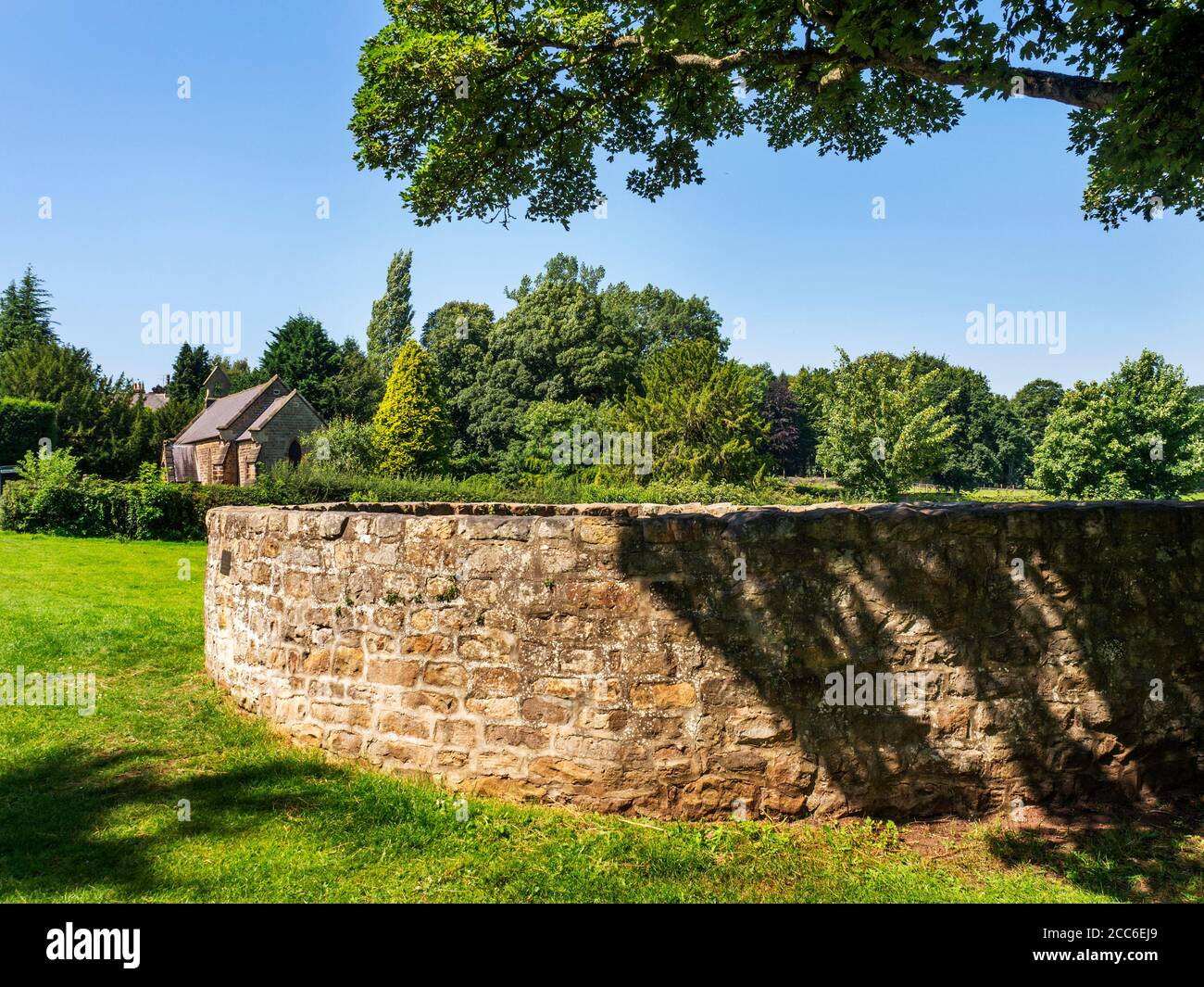 Animal Pfund um 17. Jahrhundert restauriert 1975 für europäische Architektur Heritage Year im Follifoloot bei Harrogate North Yorkshire England Stockfoto