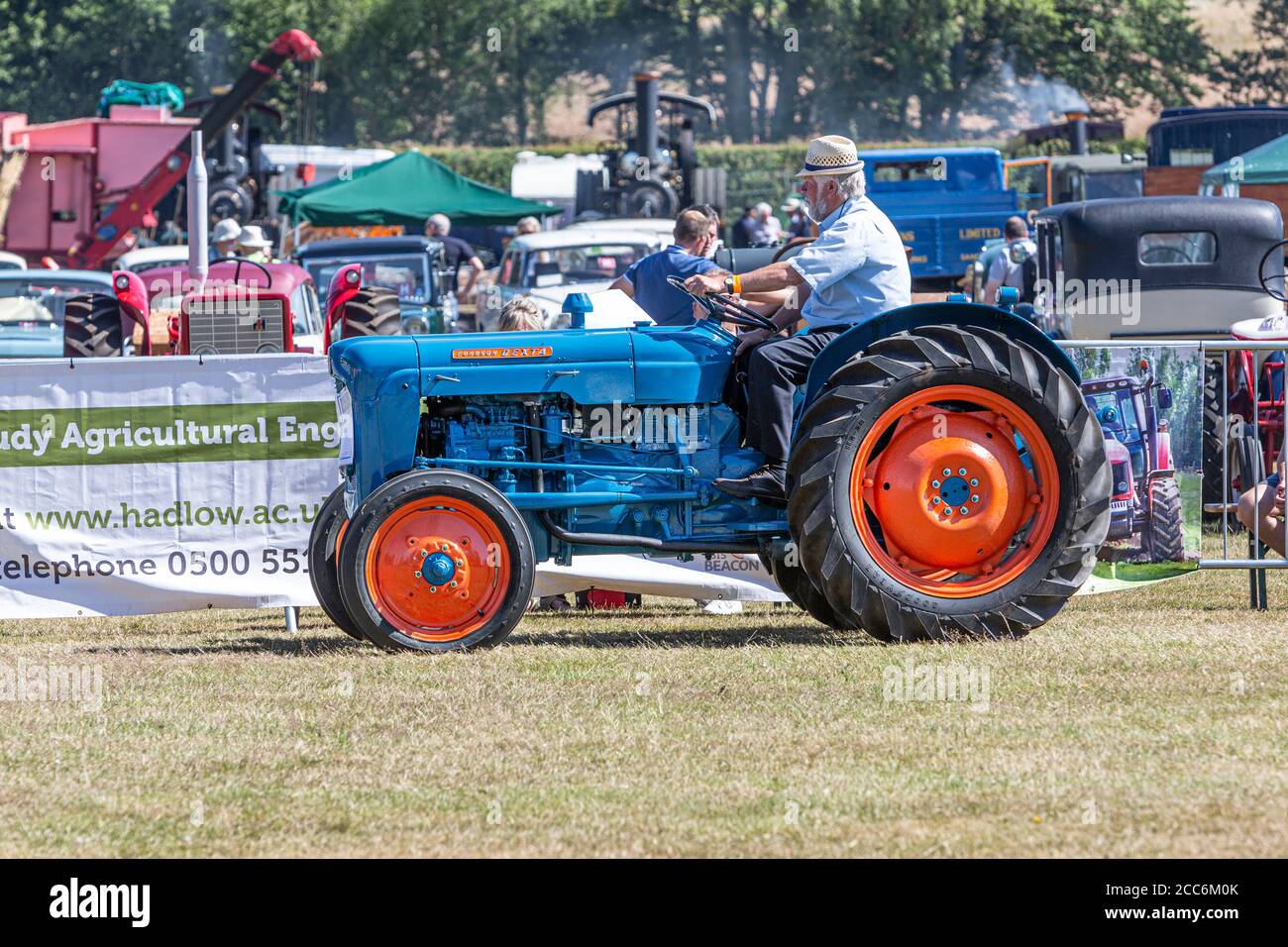 Ein Fordson Dexta Traktor Stockfoto