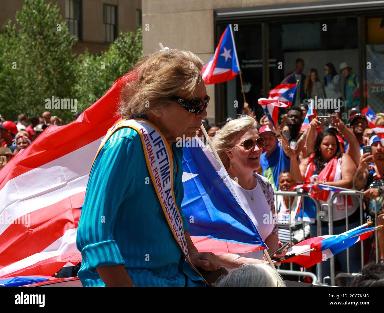 Puerto Rican Day Parade in New York City Stockfoto