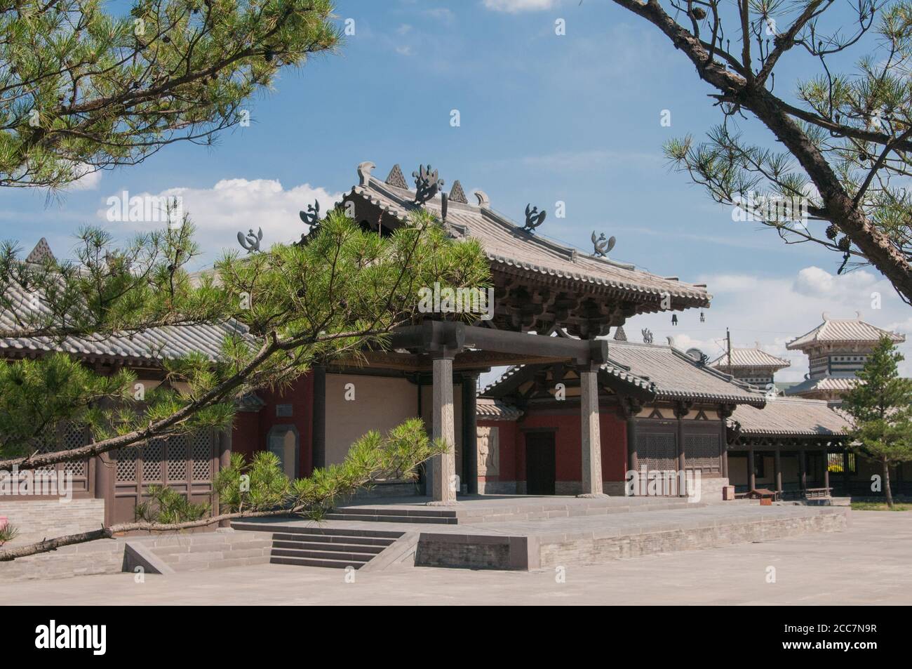 Chinesische Tempel Stockfoto