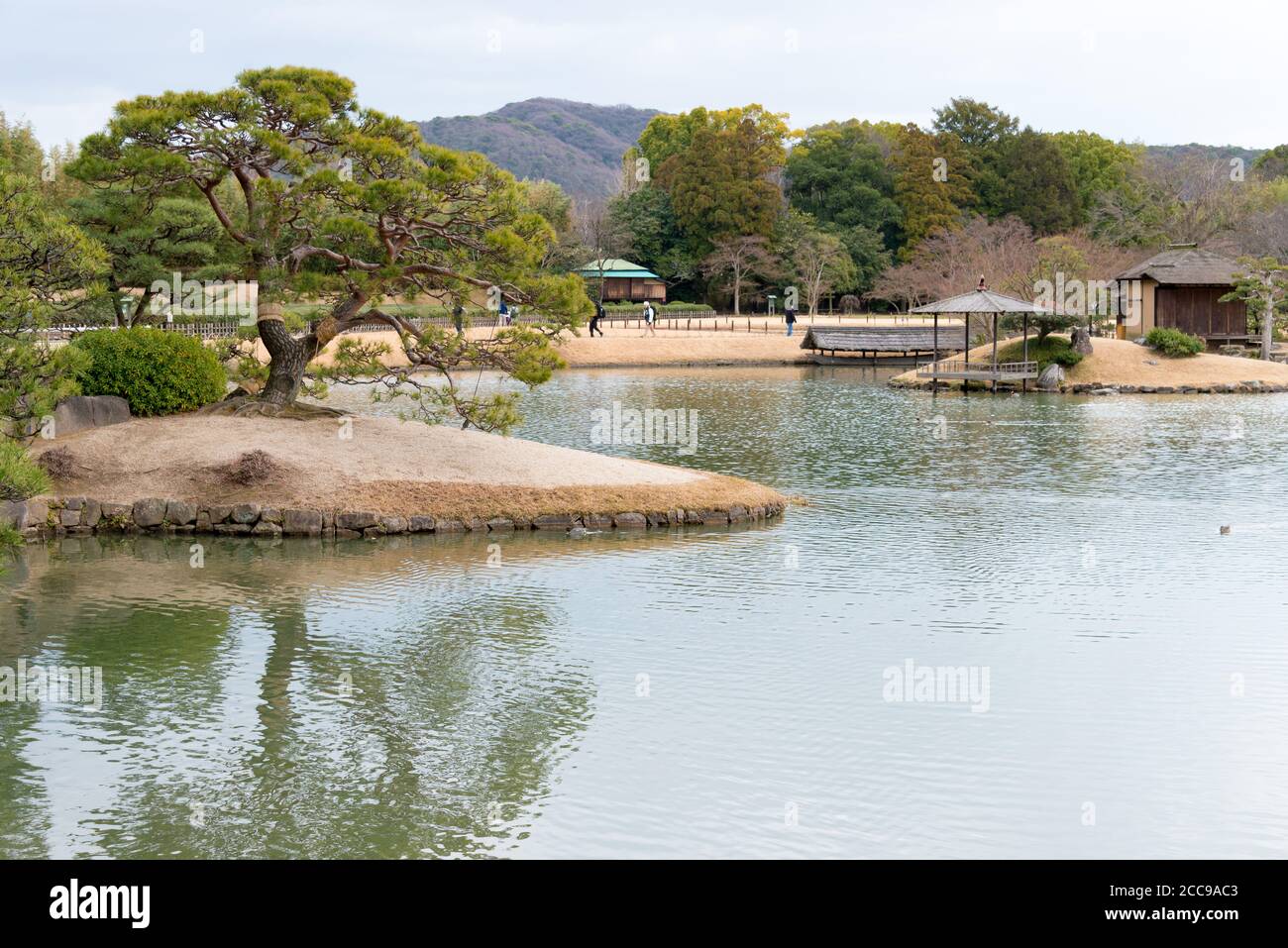 Okayama, Japan Korakuen Garten in Okayama, Japan. Korakuen wurde 1700