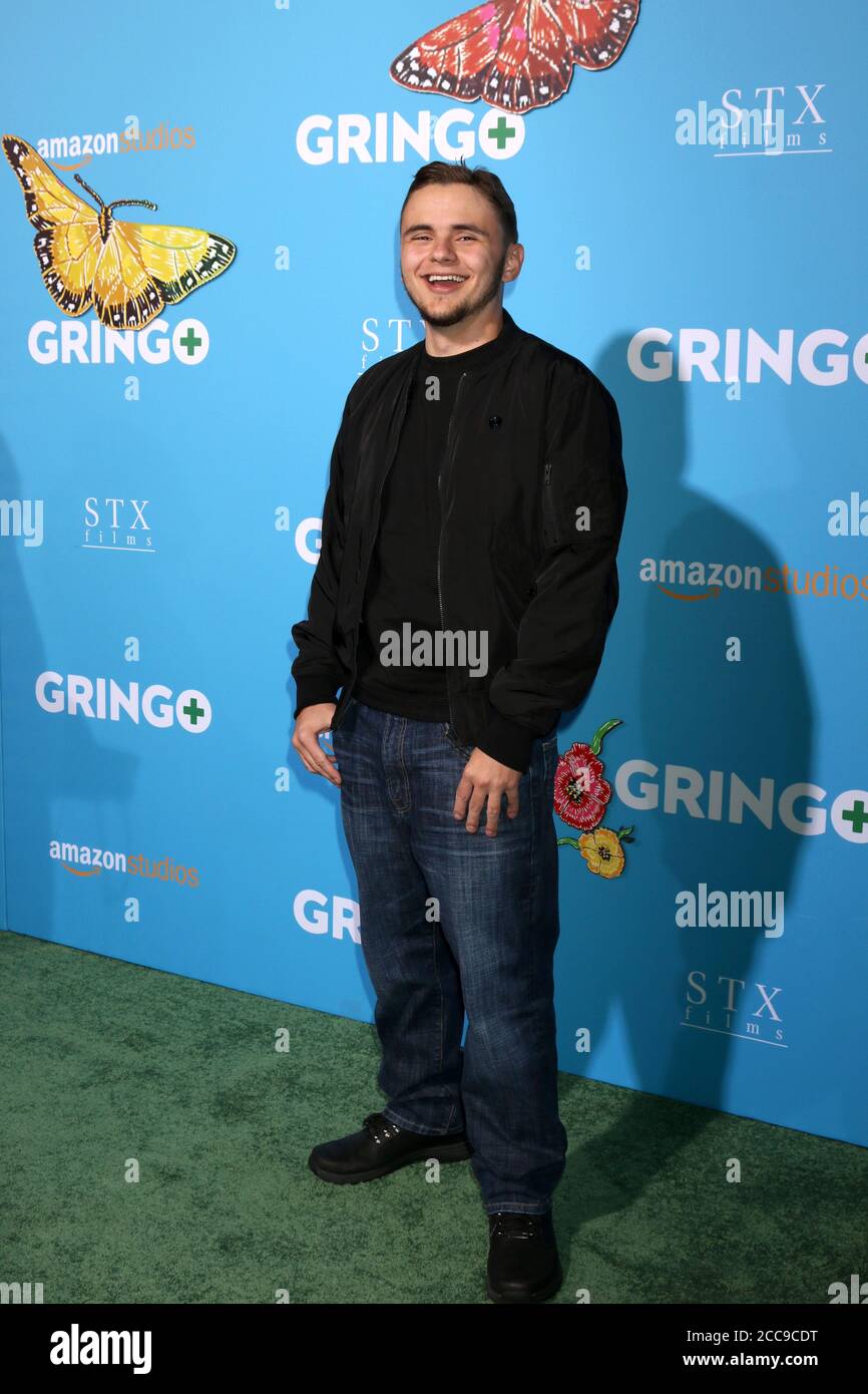 LOS ANGELES - 6. MÄRZ: Prinz Michael Jackson bei der Gringo Premiere im Regal LA Live am 6. März 2018 in Los Angeles, CA Stockfoto