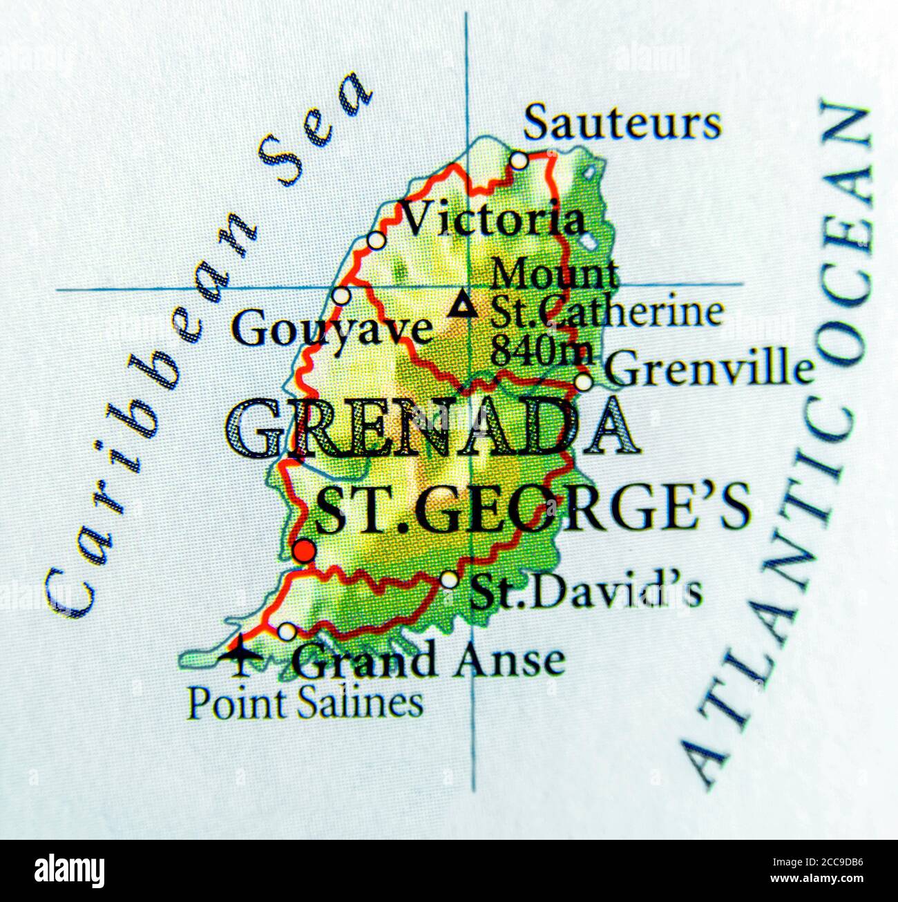 Geographische Karte Von Grenada Land Mit Wichtigen St Dten Geographische Karte Von Grenada Land Mit Wichtigen Stadten 2cc9db6