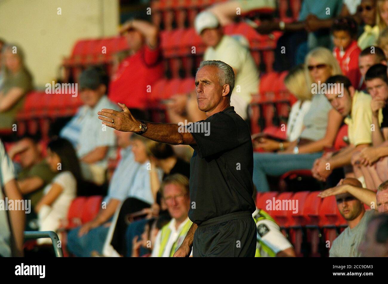 Crewe Alexandra V Wolverhampton Wanderers in Gresty Road in Pre-Season Friendly 26/07/2006. Mick McCarthy Stockfoto