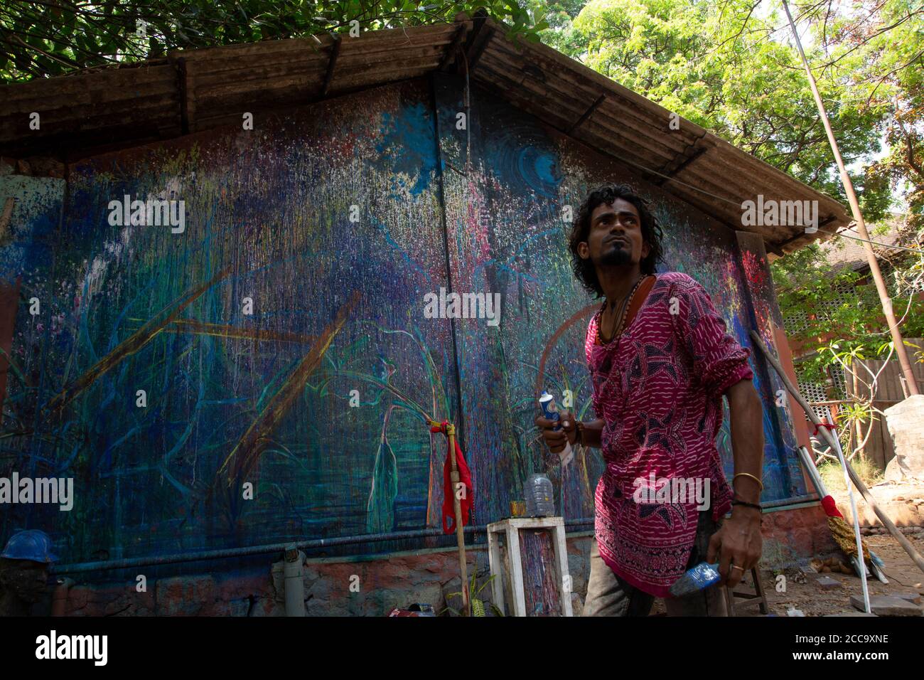 College of Fine Arts, Thiruvananthapuram Stockfoto