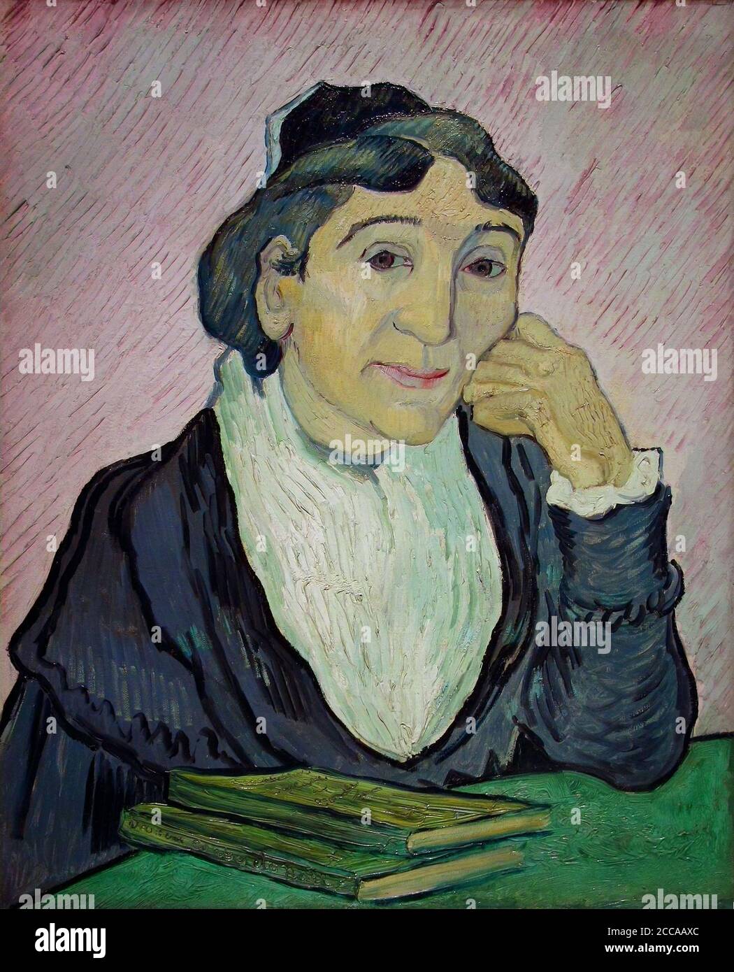 L'Arlesienne (Madame Ginoux). Museum: Galleria nazionale d'arte moderna Rom. AUTOR: VINCENT VAN GOGH. Stockfoto