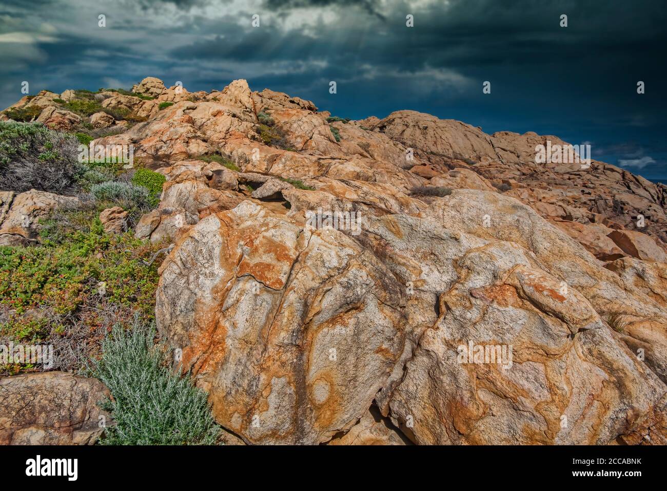 Yallingup Canal Rocks in Western Australia Stockfoto