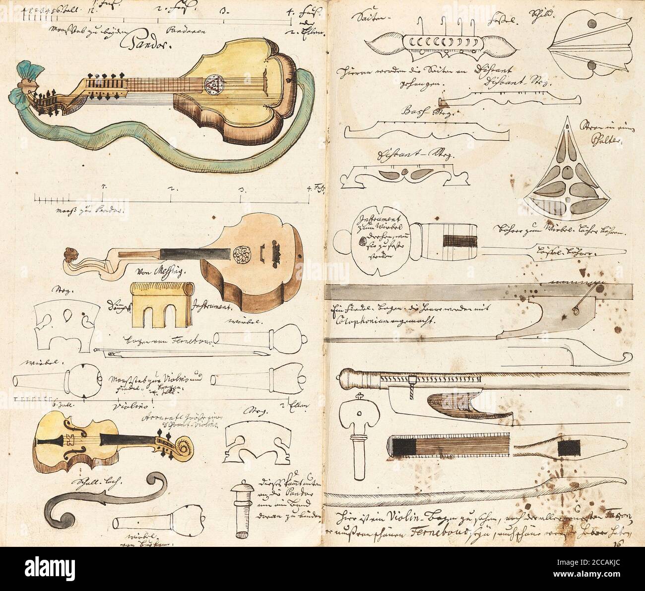 Musikhandschrift 'From Miners Music'. Museum: PRIVATE SAMMLUNG. Autor: ANONYM. Stockfoto