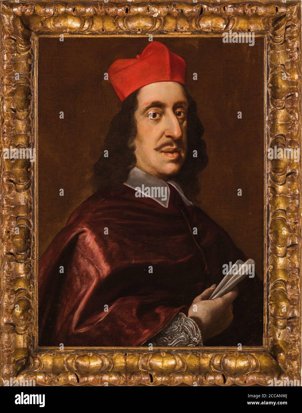 Porträt von Kardinal Leopoldo de' Medici (1617-1675). Museum: PRIVATE SAMMLUNG. Autor: Justus Sustermans (Giusto). Stockfoto
