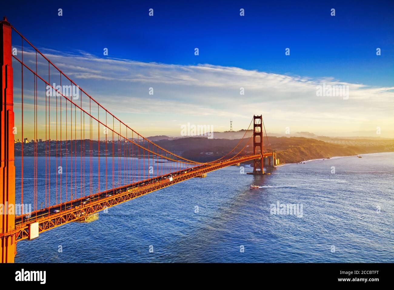 Golden Gate Bridge, San Francisco, CA Stockfoto