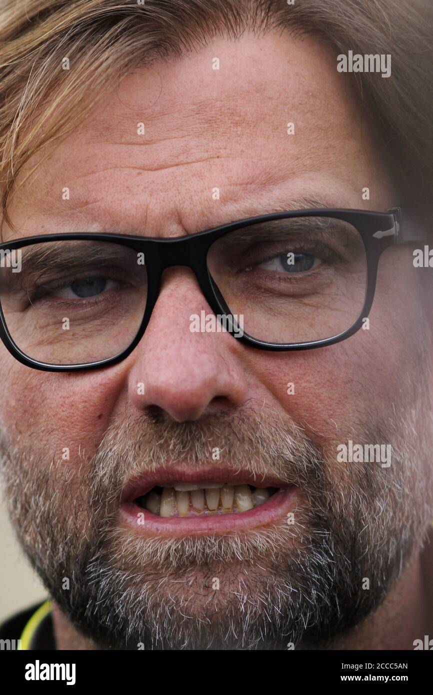 16. Januar 2014, La Manga, Spanien. Ausbildung bei Borussia Dortmund. Cheftrainer Jurgen Klopp Foto von Tony Henshaw Stockfoto