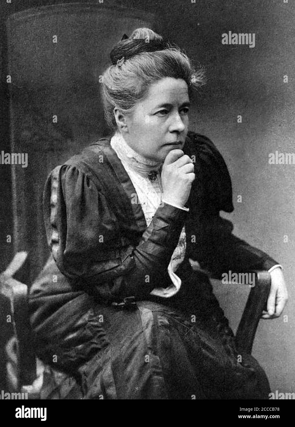 SELMA LAGERLÖF (1858-1940) Schwedische Autorin und Lehrerin Stockfoto