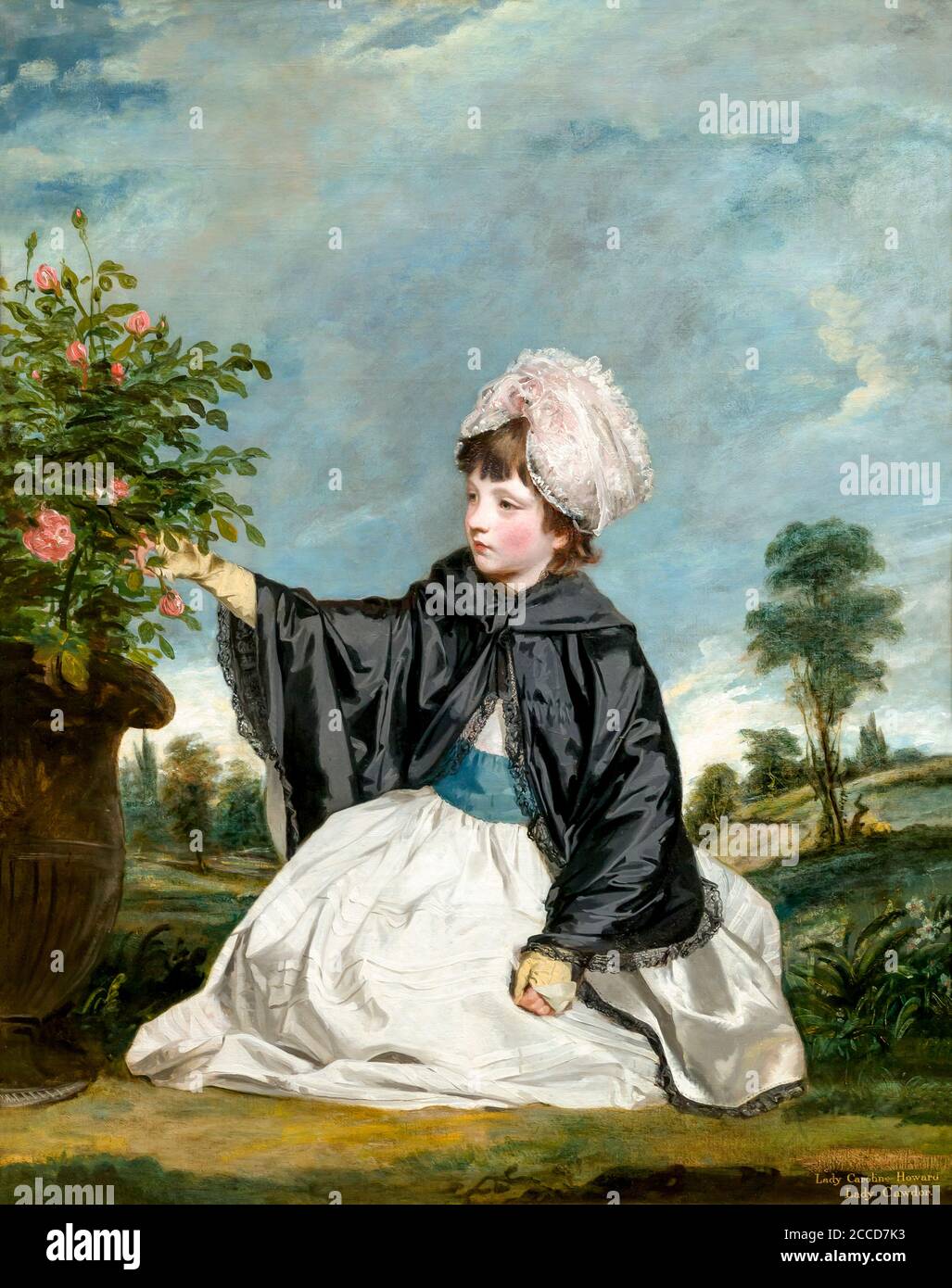 Lady Caroline Howard von Sir Joshua Reynolds, circa 1778 Nationalgalerie, Washington DC, USA, Nordamerika Stockfoto