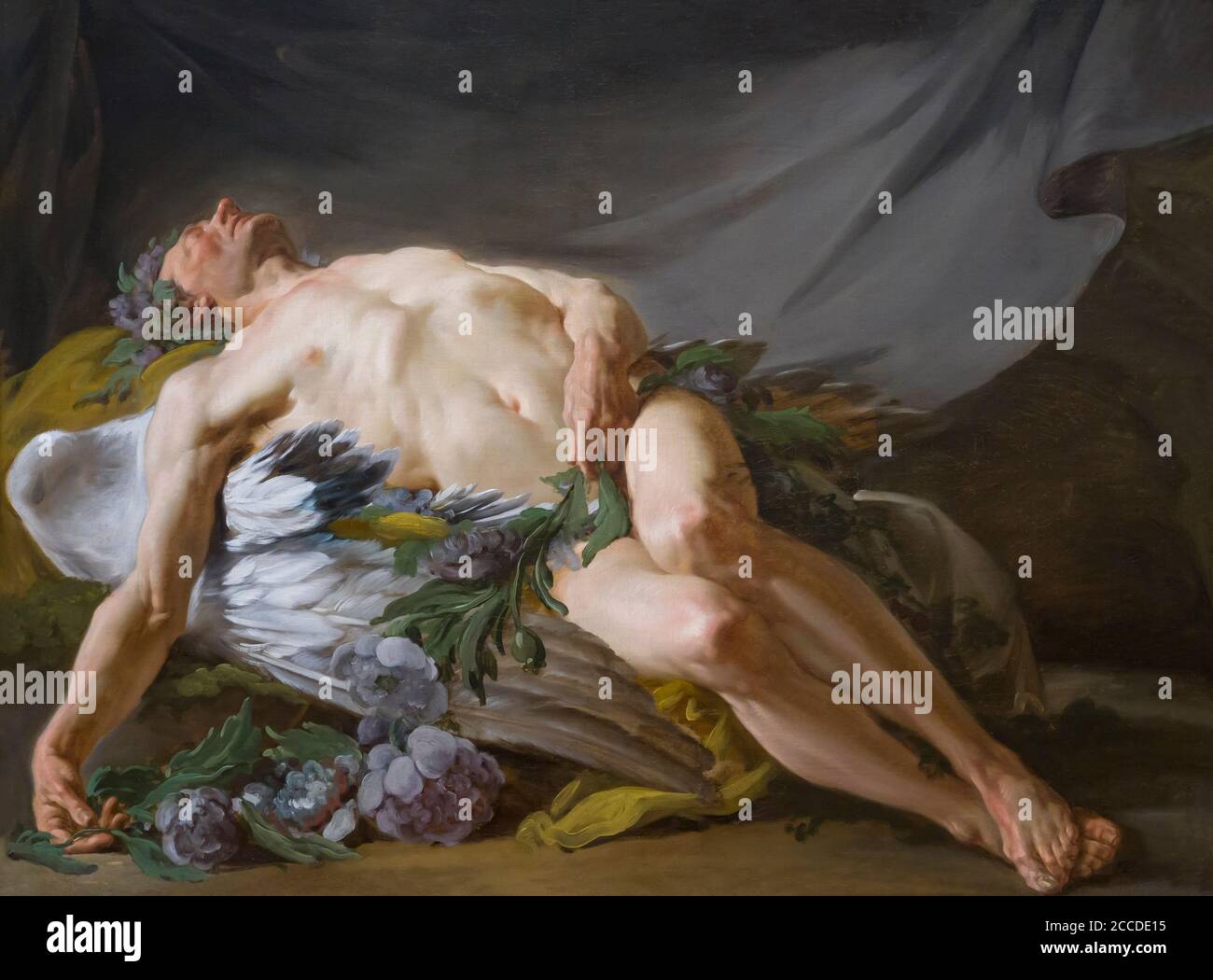 Sleep, Morpheus, Jean-Barnard Restout, um 1771, The Cleveland Museum of Art, USA, Nordamerika Stockfoto