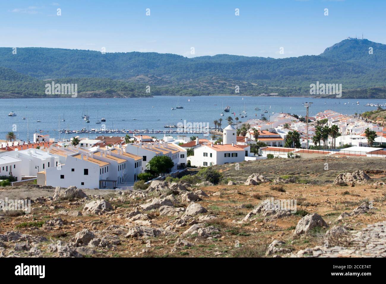 Fornells, Menorca Stockfoto