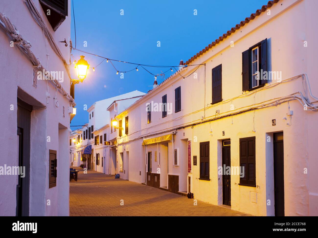 Fornells, Menorca Stockfoto