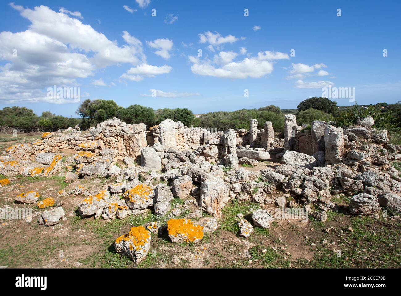 Santuaris de so Na Cacana, Menorca Stockfoto